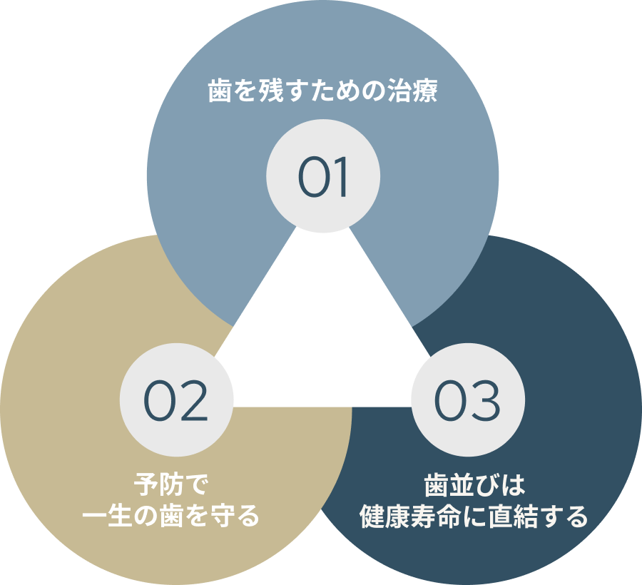 当院の治療の3つの柱